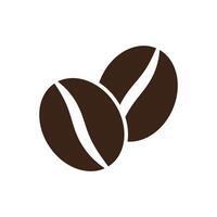 koffie Boon icoon vector ontwerp sjabloon in wit achtergrond