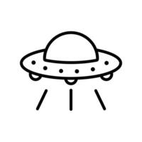 ufo icoon vector ontwerp sjabloon in wit achtergrond