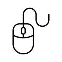 computer muis icoon vector ontwerp sjabloon in wit achtergrond