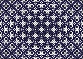 meetkundig en bloem etnisch kleding stof naadloos patroon voor kleding tapijt behang achtergrond omhulsel enz. vector