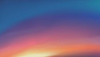 zonsondergang lucht achtergrond, zonsopgang wolk oranje, geel, roze lucht in ochtend- zomer, vector zonnig herfst, natuur landschap veld- in avond.winter zonlicht, tekenfilm illustratie horizon voorjaar zon naar beneden door zee