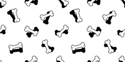 hond bot naadloos patroon vector Frans bulldog huisdier voedsel halloween schaduw tekenfilm sjaal geïsoleerd tegel achtergrond herhaling behang illustratie tekening textiel ontwerp