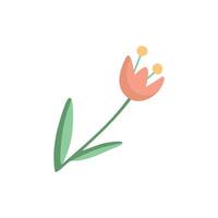 tulp vector illustratie in tekening stijl.