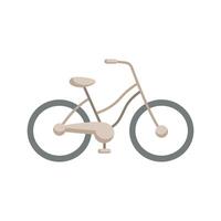 fiets vector illustratie in tekening stijl.