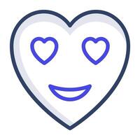 een premie downloaden vector van hart emoji