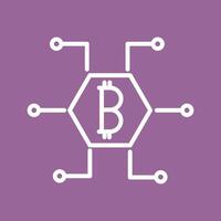 bitcoin vector pictogram