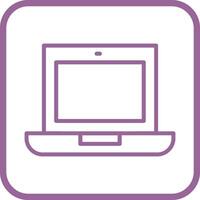 laptop vector pictogram