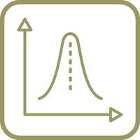 histogram vector icoon