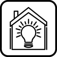 lamp vector pictogram