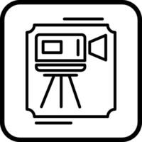 camcorder vector pictogram