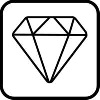 diamant vector pictogram