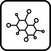 molecuul vector pictogram