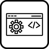 code optimalisatie vector icoon