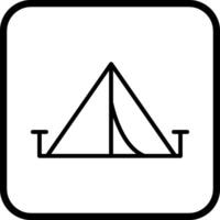 tent vector pictogram