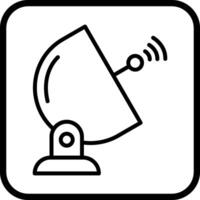 schotelantenne vector icon