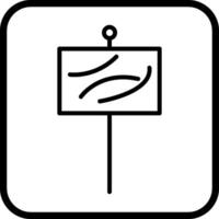 strand teken vector icoon