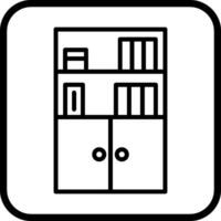 boekenstandaard vector icoon