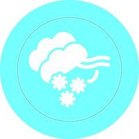 sneeuwstorm vector icoon