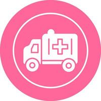 ambulance vector pictogram