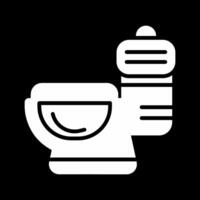 toilet vector pictogram