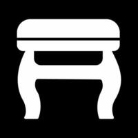 stoel vector icoon