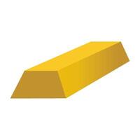 goud bars icoon logo vector ontwerp sjabloon