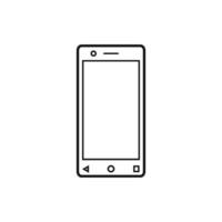 telefoon of mobiel telefoon smartphone icoon vector ontwerp sjabloon