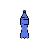 plastic fles icoon vector ontwerp Sjablonen