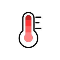 thermometer icoon vector ontwerp Sjablonen