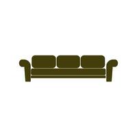 sofa icoon vector ontwerp Sjablonen