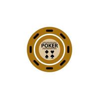 poker spaander icoon vector ontwerp sjabloon