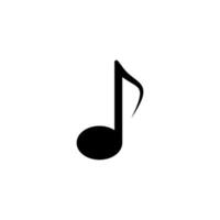 muziek- icoon vector ontwerp Sjablonen gemakkelijk