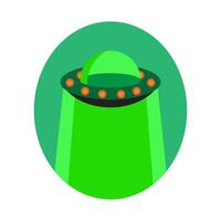 heelal ufo icoon vector ontwerp Sjablonen