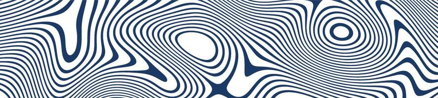 abstract achtergrond met vloeiende Golf lijnen in blauw en wit. dynamisch patroon en vloeistof stijlvol. vlak vector illustratie geïsoleerd Aan wit achtergrond.