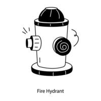 modieus brand hydrant vector