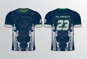 allemaal sport- team Jersey ontwerp met een elegant gespannen en wild kijken voor allemaal uw gewoontjes, mode en sportkleding vector