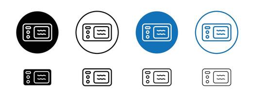 magnetron pictogram vector