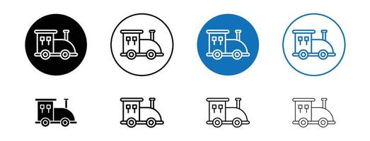 speelgoed- trein icoon vector