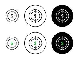 kans detectie icoon vector