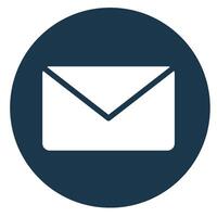 een e-mail envelop icoon Aan een wit achtergrond mail e-mail vector