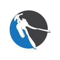 logo vector adelaar jacht- vis ontwerp