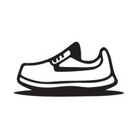 rennen sneaker icoon gemakkelijk vector. sport schoen vector