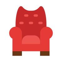 speelgoed- stoel vector vlak icoon