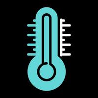 thermometer vector pictogram