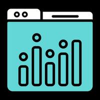 analyse vector pictogram