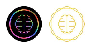 hersenen vector pictogram