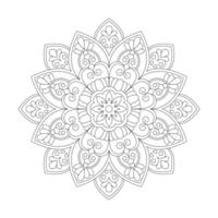 wijnoogst decoratief elementen mandala bloem vector