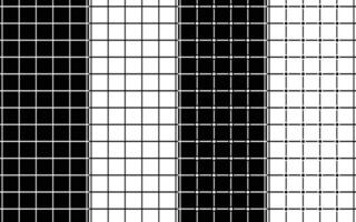 verzameling naadloze geometrische minimalistische patronen. vector