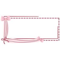 rechthoek kader illustratie vector