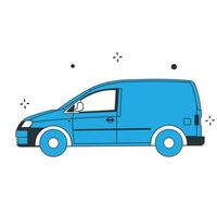 snoep auto vector illustratie icoon ontwerp